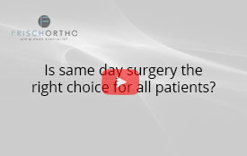 Is same day surgery the right choice for all patients?