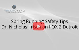 Spring Running Safety Tips 🏃 | Dr. Nicholas Frisch on FOX 2 Detroit